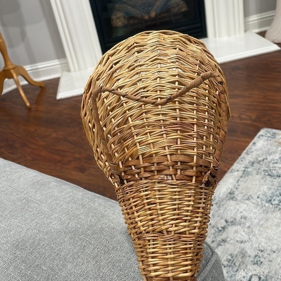 VINTAGE woven cornucopia - Picture 3 of 5